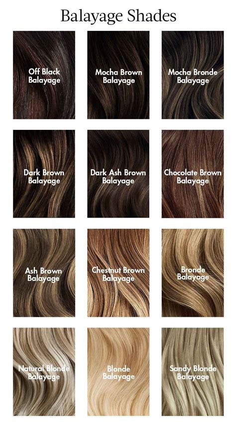 balayage long hair|balayage hair color chart.